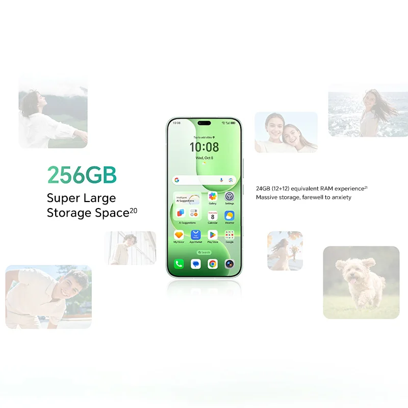 Фото Новая глобальная версия HONOR 600 Lite 5G 8 ГБ+256 ГБ, 6.6'' AMOLED-экран, основная камера 108 МП, 6520 мАч, 45 Вт SuperCharge, NFC №2