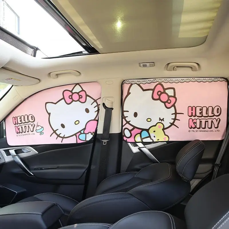 Hello Kitty автомобильный солнцезащитный козырек для окна защита от солнца