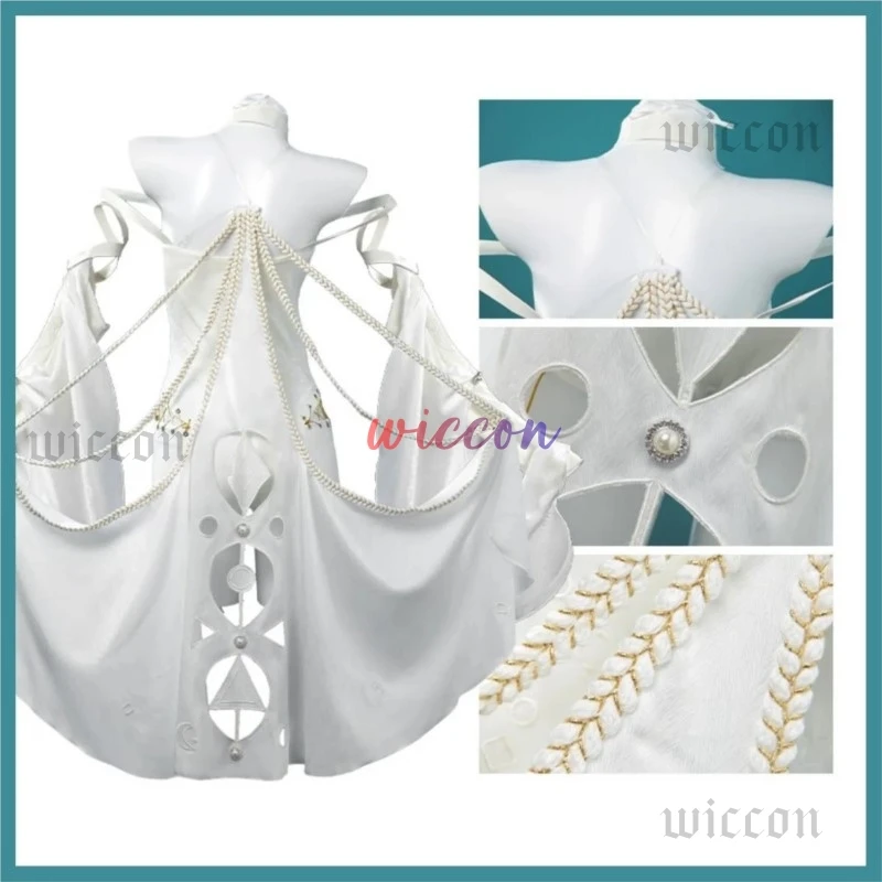 Реверс игры: 1999 тридцать семь косплей костюм новая кожа вниз в Grotto белые