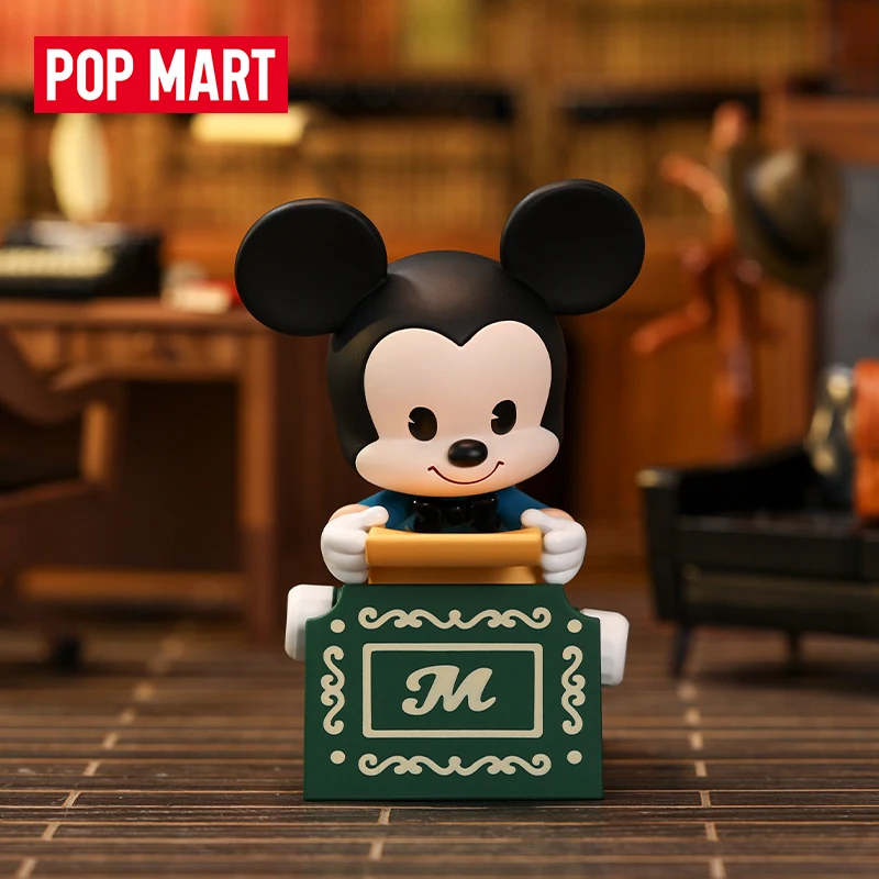 

POP MART Disney Mickey Family Vintage Series Blind Box Toy Kawaii Doll Caja Ciega Action Figure Gift Surprise Model Mystery Box