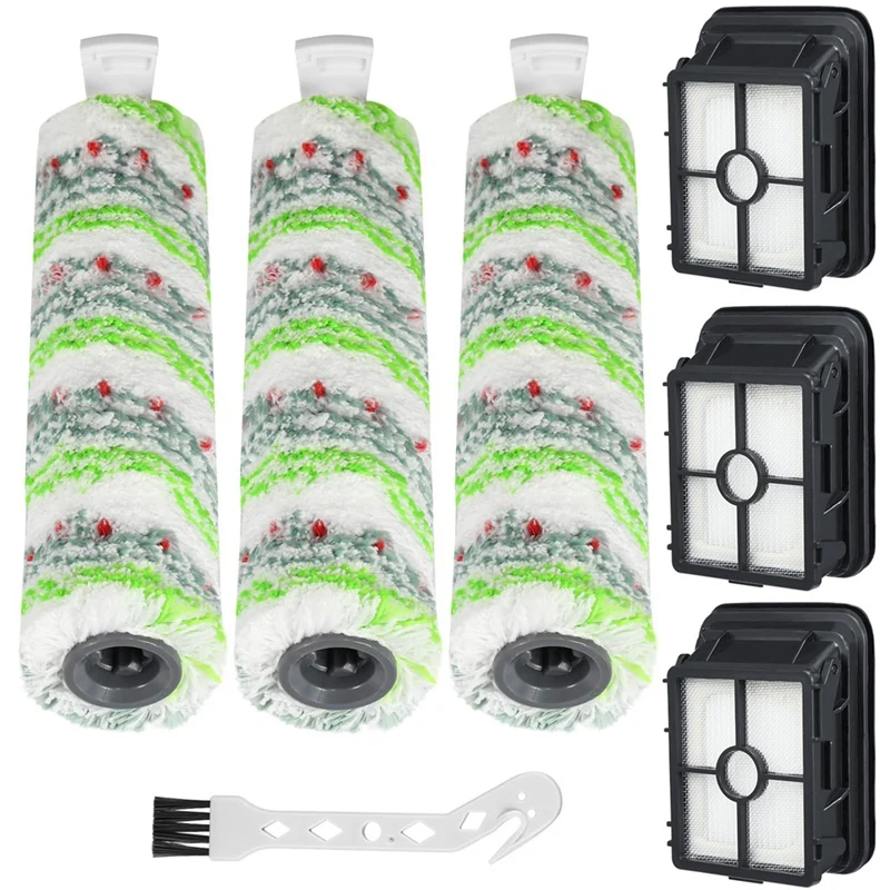 3 упаковки рулонов щеток для домашних животных с несколькими поверхностями 2788 и