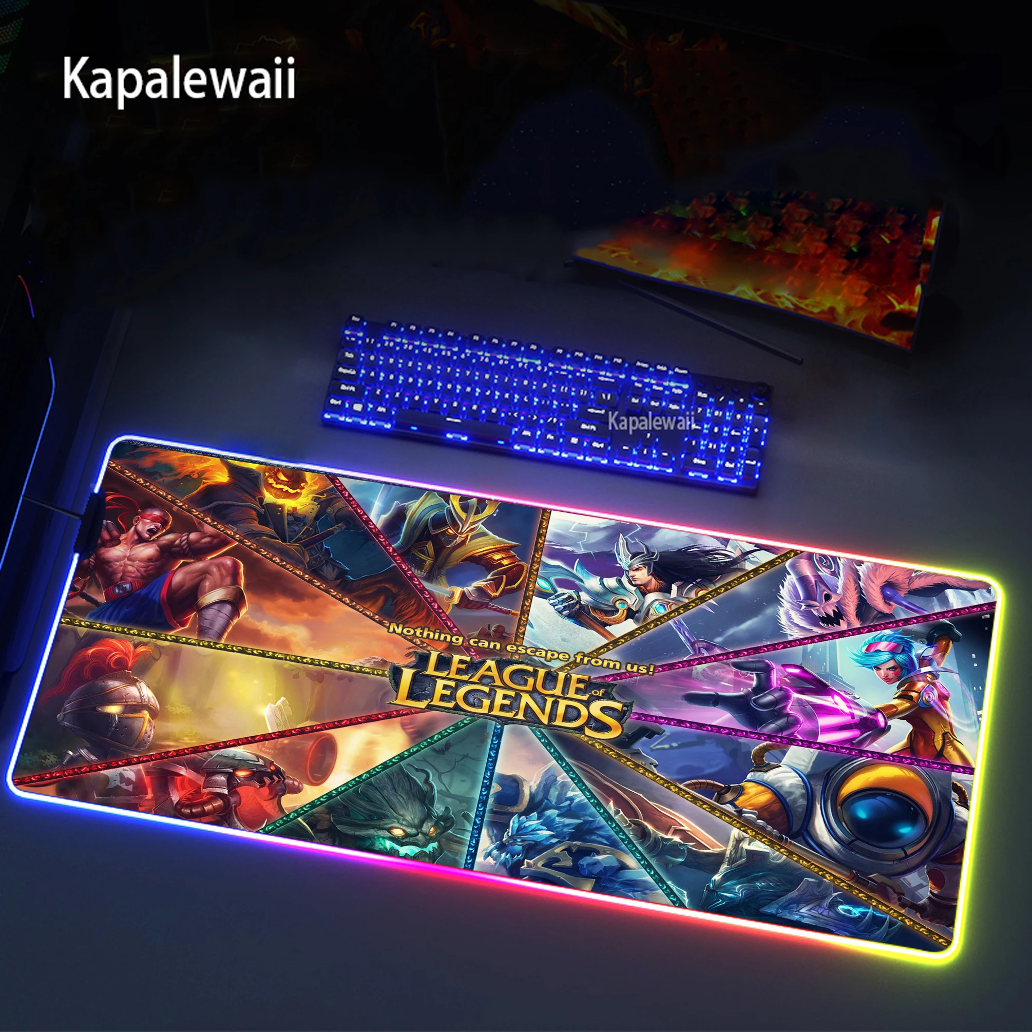 

Large Mouse Pad Gamer Mause Computer Mouse Pad Gaming MousePad Desk Mat Keyboard Pad League Of Legends Rgb Mouse Pad Mats