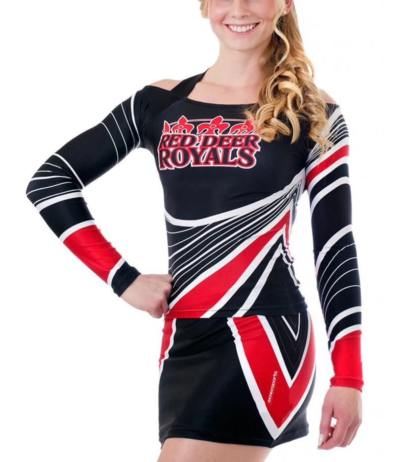 Girls professional cheerleading uniform Cheerleader Uniform Cheerleader Outfit Custom