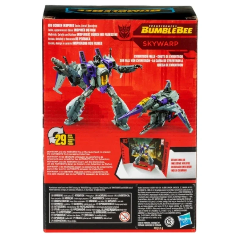 Новые классические игрушки Hasbro Transformers Studio Series SS-113 Skywarp, аниме-модель, фигурки героев, игрушка-робот, коллекционные подарки для хобби (art.: 3920d1c03e57e) - 3920d1c03e57e