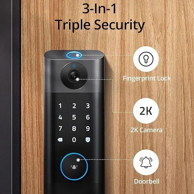 EUFY S330 S230 E330 Замена батареи дверного замка Перезаряжаемая батарея Подходит для