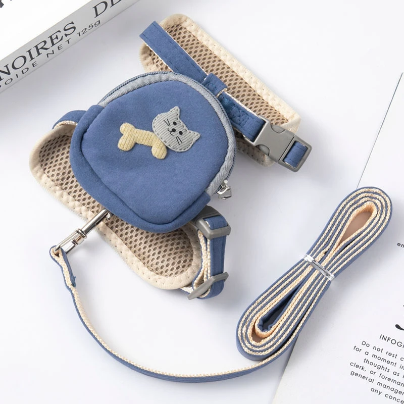 

Pet Cat Backpack with Harness Leash Backpack for Small Dogs Cats Multifunction Self Carrier Cats Dogs Backpack Bag Pet Supplies