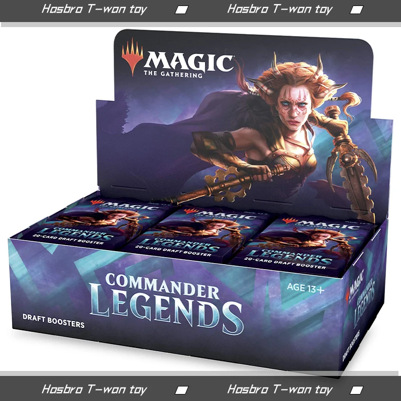 

Hasbro Magic: The Gathering Commander Legends Draft Booster Box 24 Booster Packs (480 Cards)2 Legends Per Pack Sealed Original