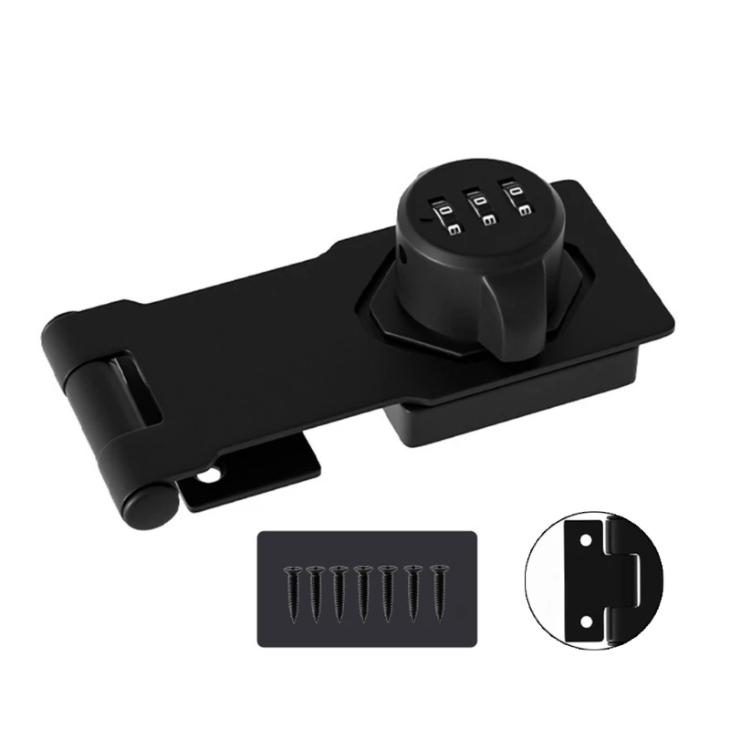 Механический 3-значный кодовый замок с паролем защитный для шкафа металлический