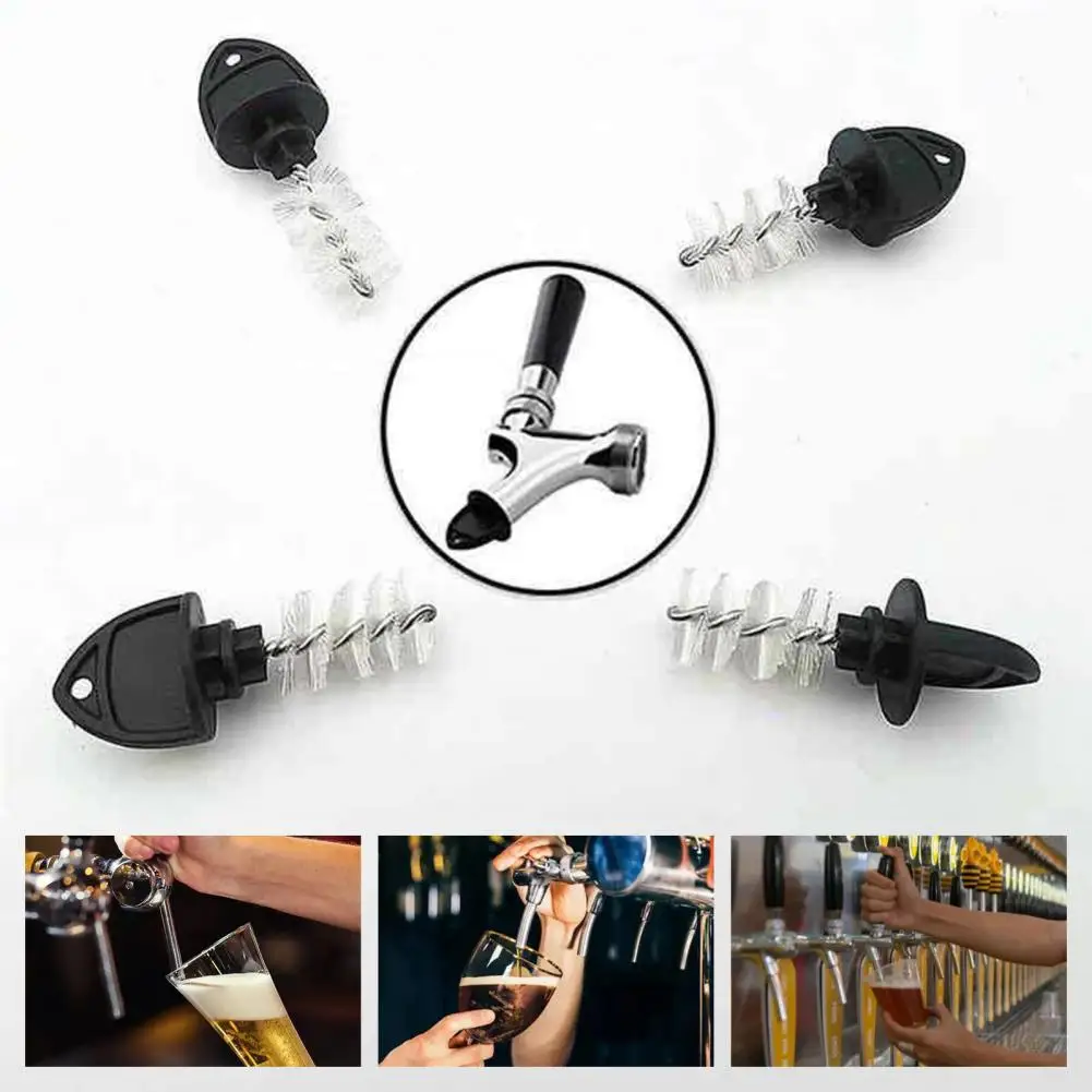 

Long Lasting 5Pcs Useful Soft Bristle Compact Scrub Brush Plastic Scrub Brush Multifunctional Party Supplies