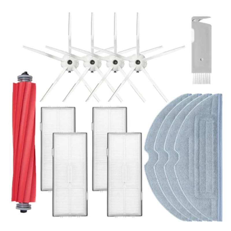 

Main Brush Filter Mopping Cloth Side Brush For Xiaomi Roborock S7 T7S T7plus Replacement Vacuum Cleaner Parts