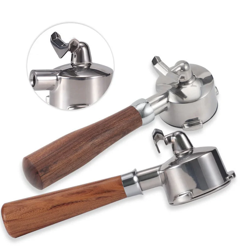 54мм Фильтр-портафильтр для кофеварки Breville 870/875/878/880 с заменяемым двухротным фильтром для эспрессо.