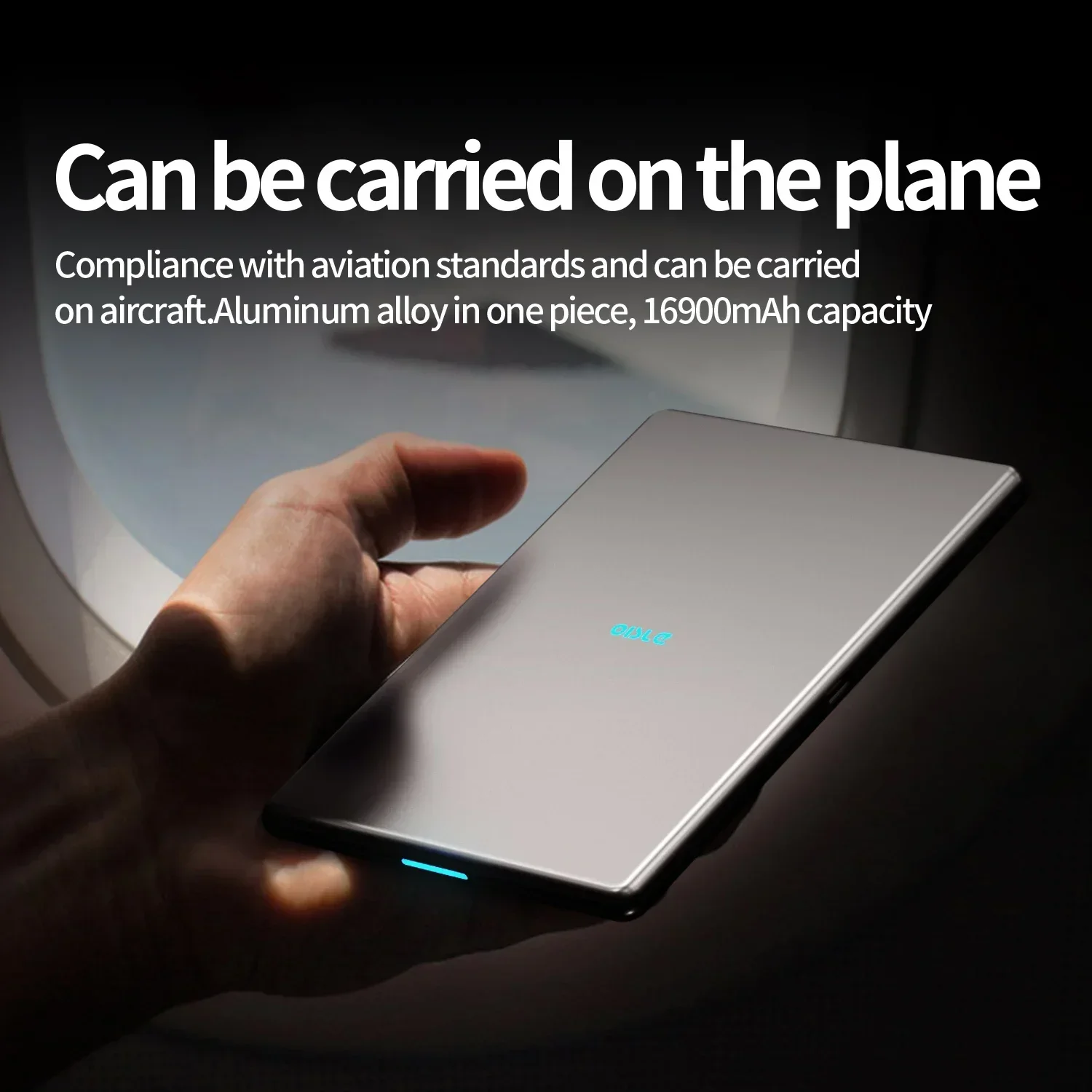 OISLE 16900 мАч тонкое быстрое зарядное устройство с металлическим корпусом 65 Вт