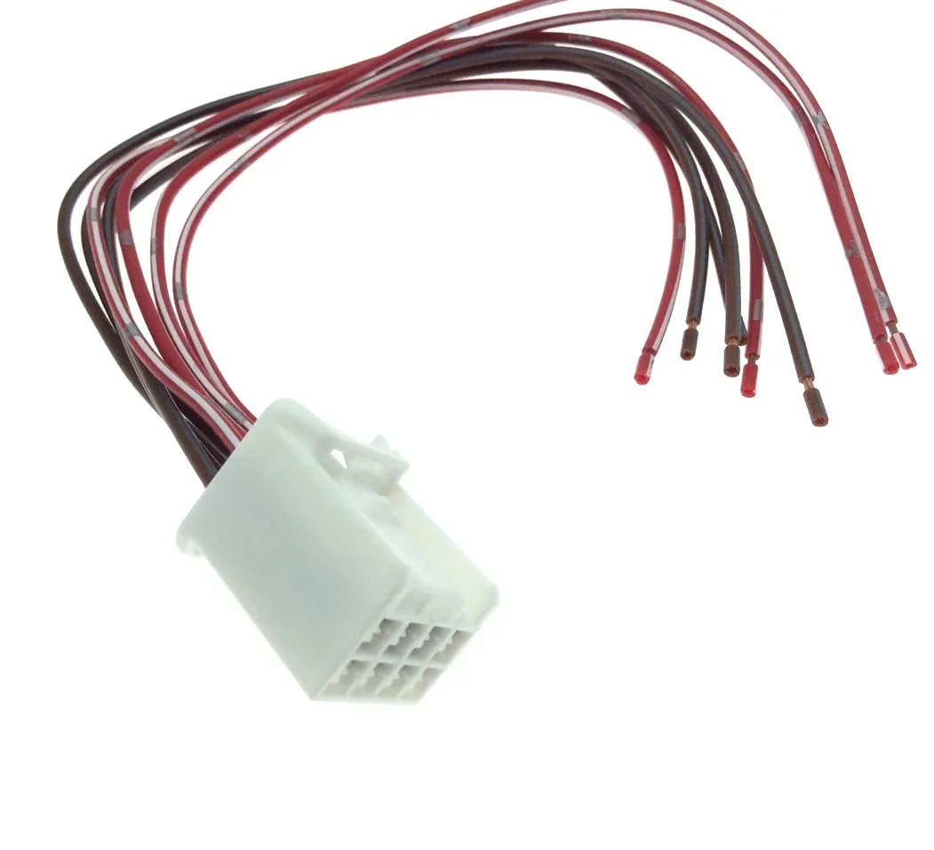 

Для Honda fit камера заднего вида зеркало заднего вида жгут ног двери Добро пожаловать атмосферсветильник свет 8PIN женский Электрический Штекерный разъем