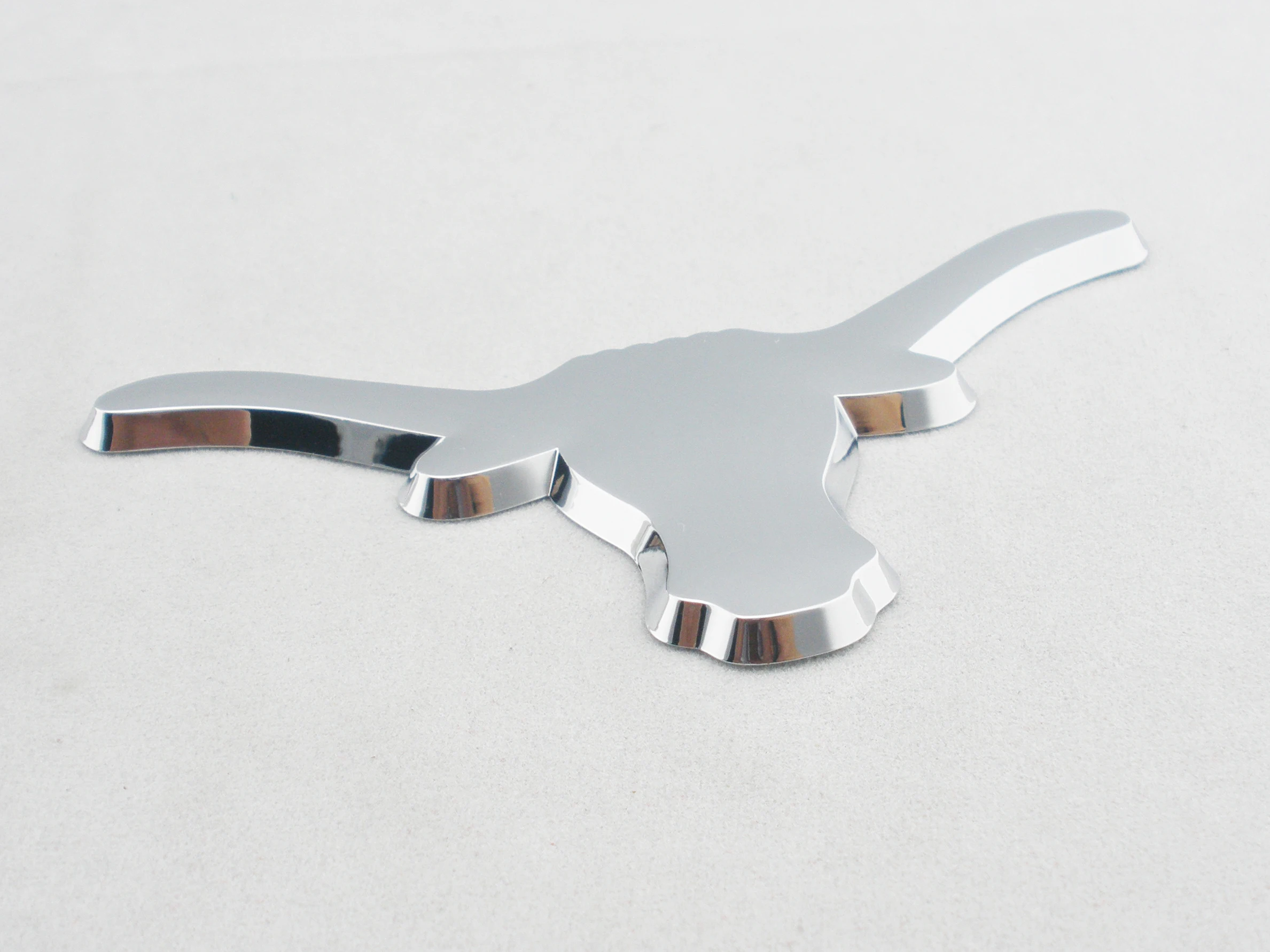 

Глянцевая черная искусственная Голова Логотип Техасского университета 3D ABS Авто Наклейка супер клей