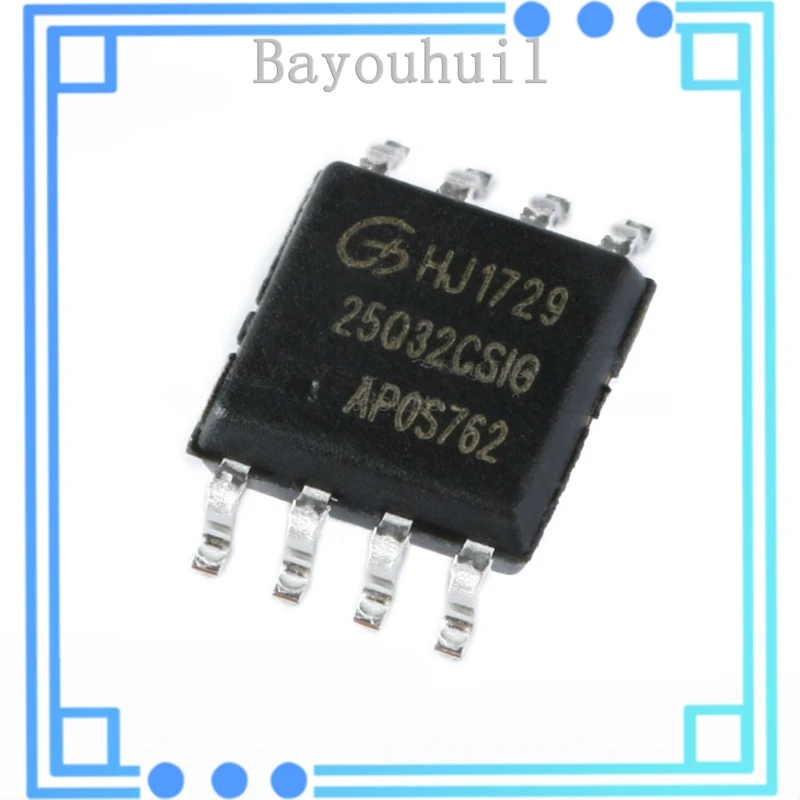 

10PCS Original Authentic Patch GD25Q32CSIG SOP-8 32Mbit SPI FLASH Memory Chip