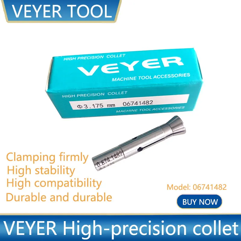 

[Super Quality] VEYER High Precision 0.005 Flex Collet Chuck 06744561 for Lathe CNC Parts Processing