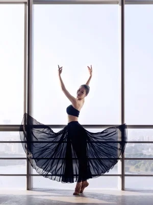 

Белое балетное платье для девочек, длинное балетное платье-пачка для детей и взрослых женщин, Романтическое Платье-пачка для современных та...