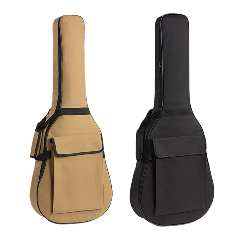 

Guitar Backpack 41 Inch Acoustic Guitar Bag Waterproof Dual Adjustable Shoulder Strap Guitar Case Gig Bag