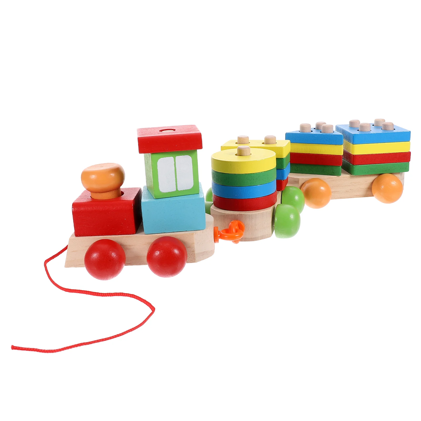 

Building Blocks Geometry Shape Toy Toys Educational Early Game Wooden Household Toddler Color Sensory