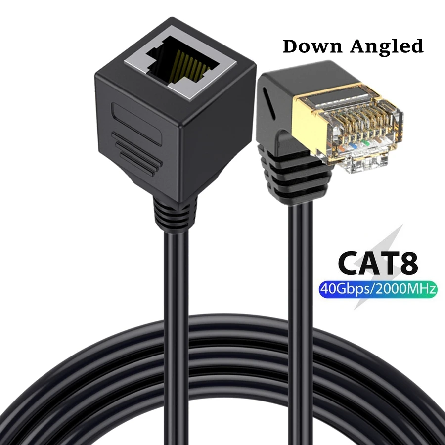 Удлинительный кабель Cat8 Ethernet 40 Гбит/с Rj45