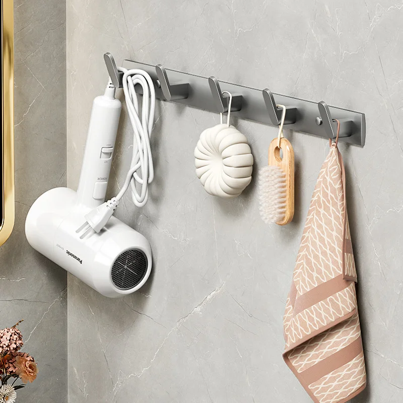 

SARIHOSY Wall Hook Wood Self-adhesive Coat Hook Towel Hook Hanger for Bathroom Kitchen Bedroom Accessories