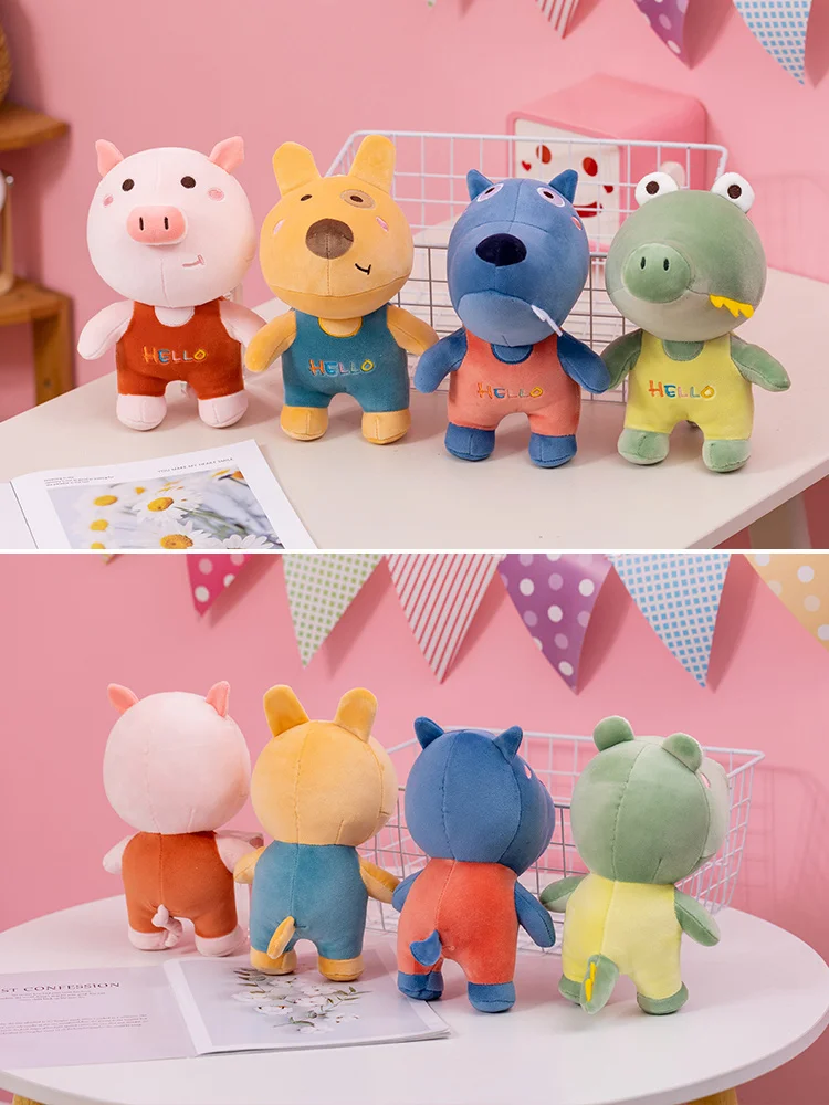 

Cute pig doll dinosaur plush toy dog doll girl sleeping hug doll children companion gift cute