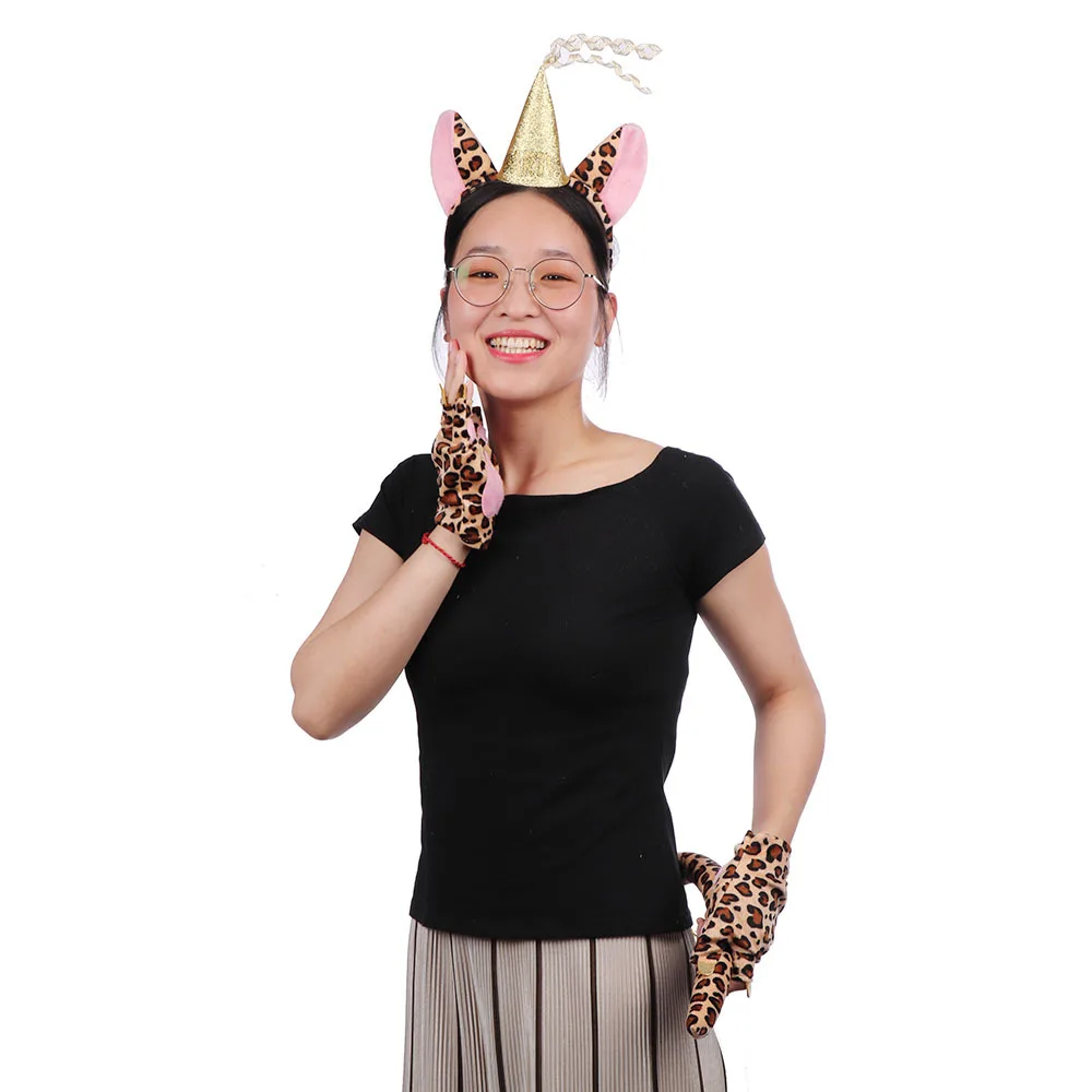 

Unicorn headband party decoration set