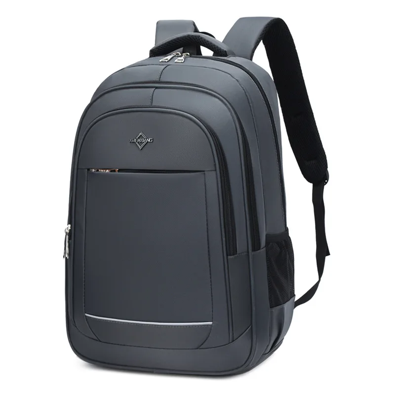 

Large Capacity Men Backpack Laptop 15.6 Inch Oxford Black Casual College Student Bagpack Women