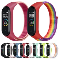 strap for mi band 6 smart watch sport loop smart watch belt for miband5 wristband for xiaomi mi band 4 3 replacement bracelet