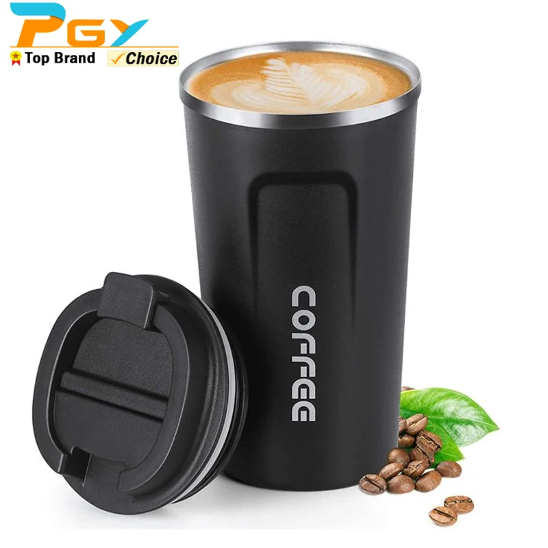 380ml/510ml Smart Digital Coffee Mugs Stainless Steel Vacuum Insulated Water Bottle with LED Display Lid Portable Vacuum Flasks
