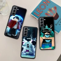 hot game roblox phone case for samsung galaxy s21 ultra s20 fe m11 s8 s9 plus s10 5g lite 2020 silicone soft cover