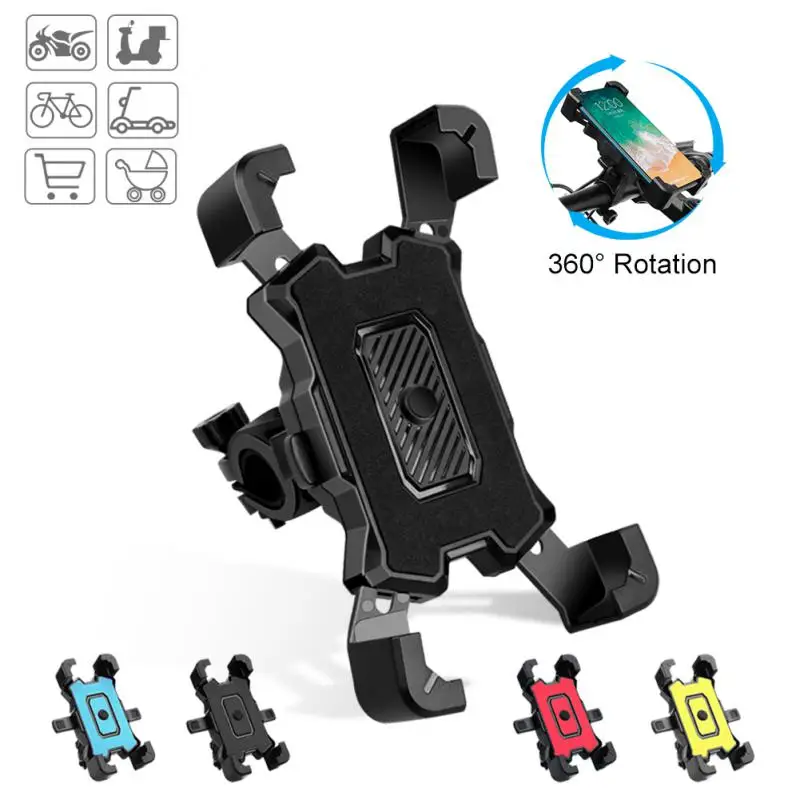 

Universal Bicycle Phone Holder Mobile Phone Stands Gravity Sensor Bicycle Smartphone Holder Adjustable Super Strong Phone Holder