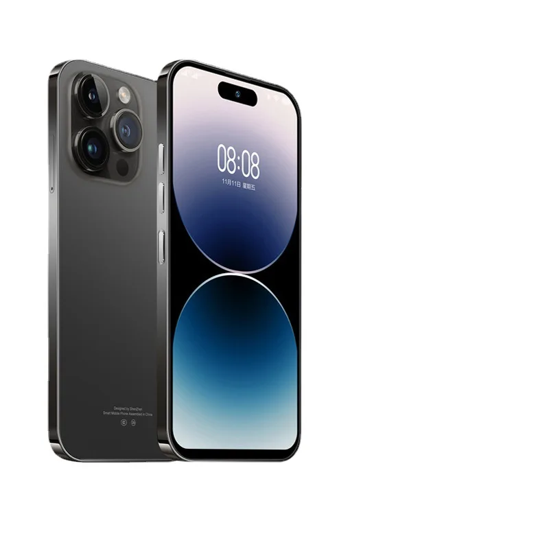 

Распродажа, черный, новый умный экран i14 pro, 16 + 512G, все-нетком, смартфон по низкой цене