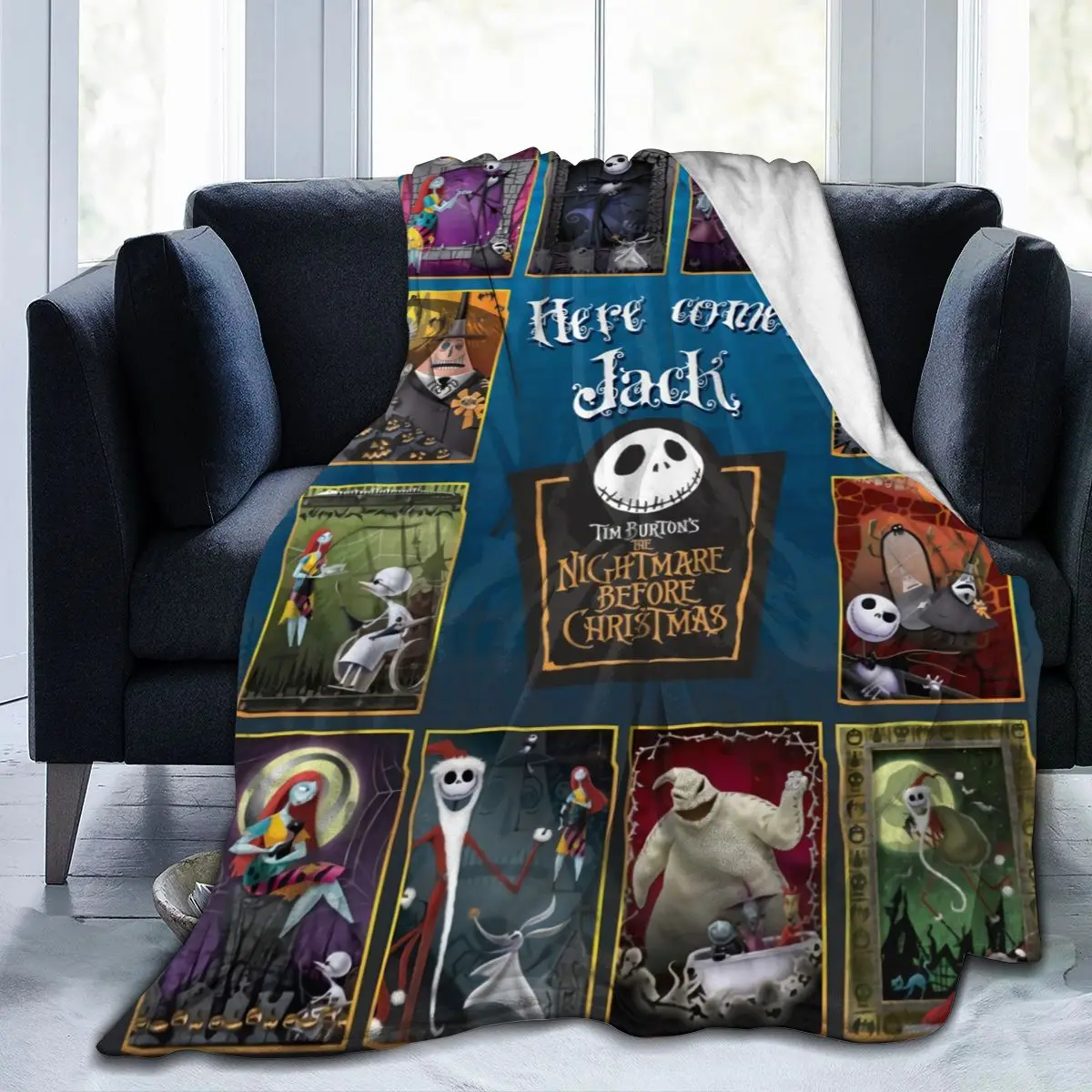 

Ultra Soft Sofa Blanket Cover Blanket Cartoon Cartoon Bedding Flannel plied Sofa Bedroom Decor for Children and Adults