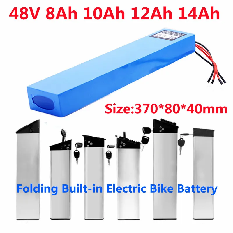 

48V Ebike Battery 48V 10Ah 12Ah 14Ah 20Ah 600W 750W 1000W Folding Built-in Electric Bike Battery for samebike LO26 20LVXD