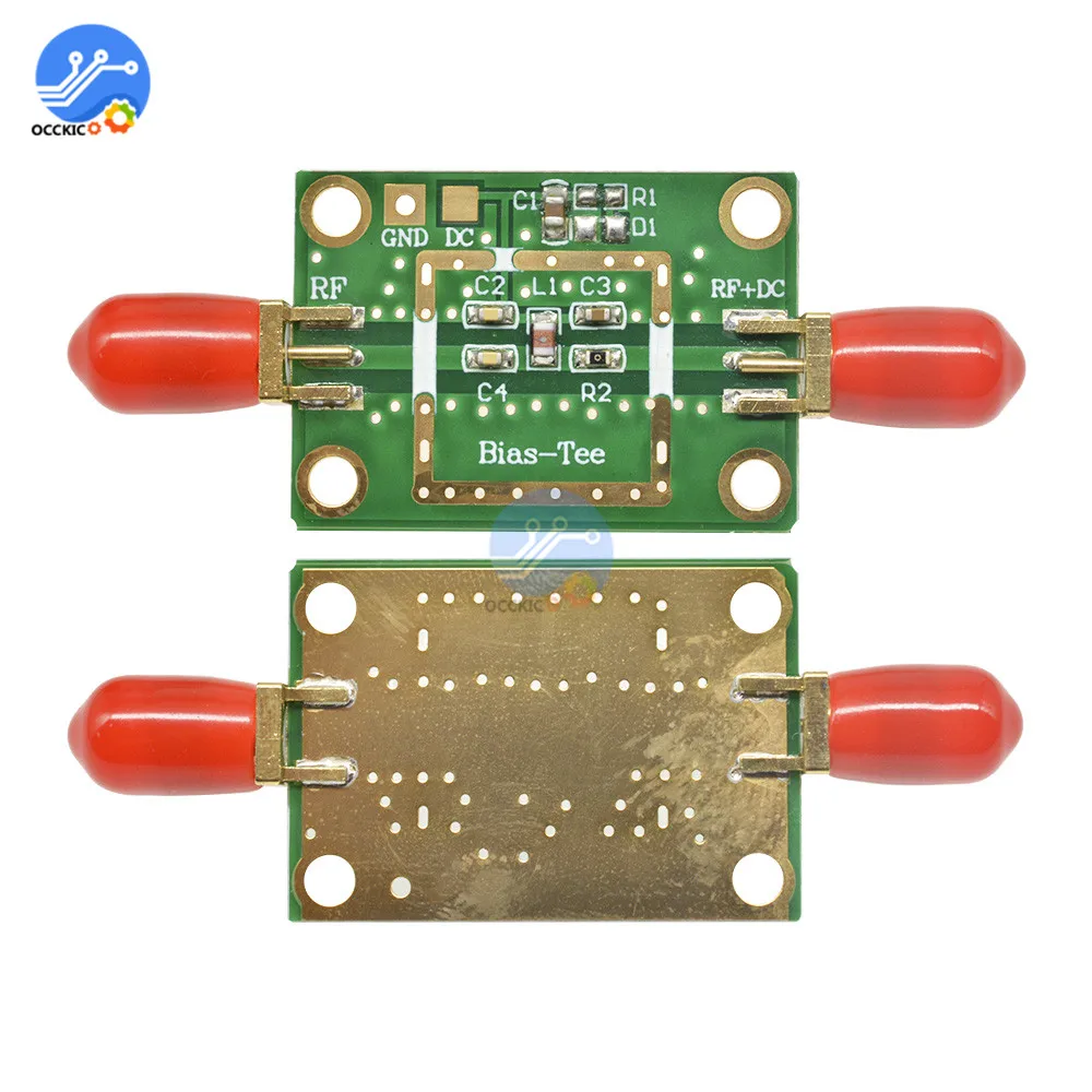 Low Noise Amplifier Bias Tee Wide Band Frequency 10MHz -6GHz RC DF Blocks for HAM Radio RTL SDR LNA images - 6