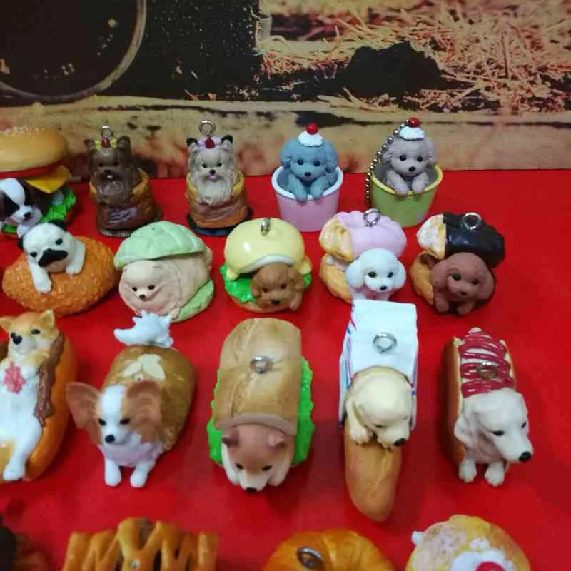 

BANDAI, фигурка собаки, модель, украшения, аксессуары, фантастические фигурки, детский подарок