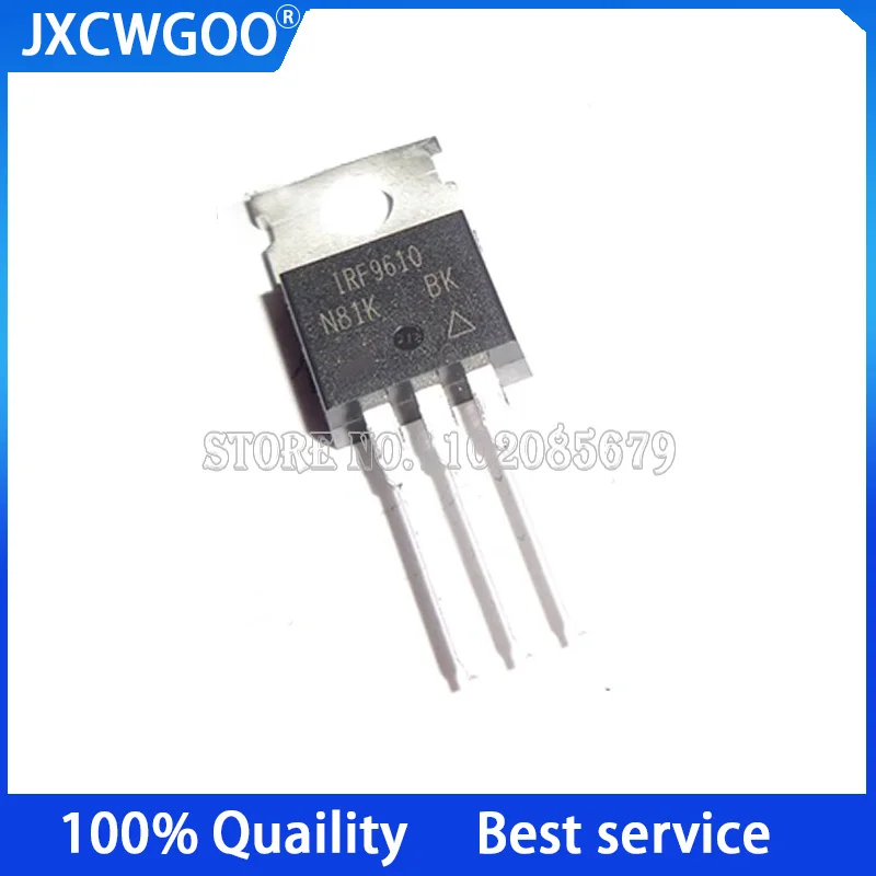 

10 шт. IRF9610PBF IRF9610 9610 TO-220 1.8A 200V новый оригинальный
