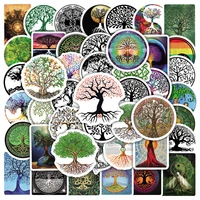 103050 pieces of new tree of life totem graffiti stickers bicycle computer notebook electric car water cup stickers stickers
