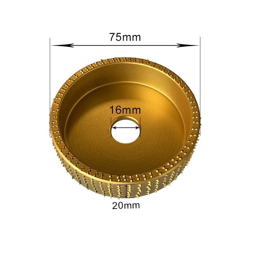 

1 Pcs Round Grinder Wheel Disc Grinding Wheel 3 Inch 16/22mm For Wood Shaping Abrasive Disc Angle Grinder Accessories