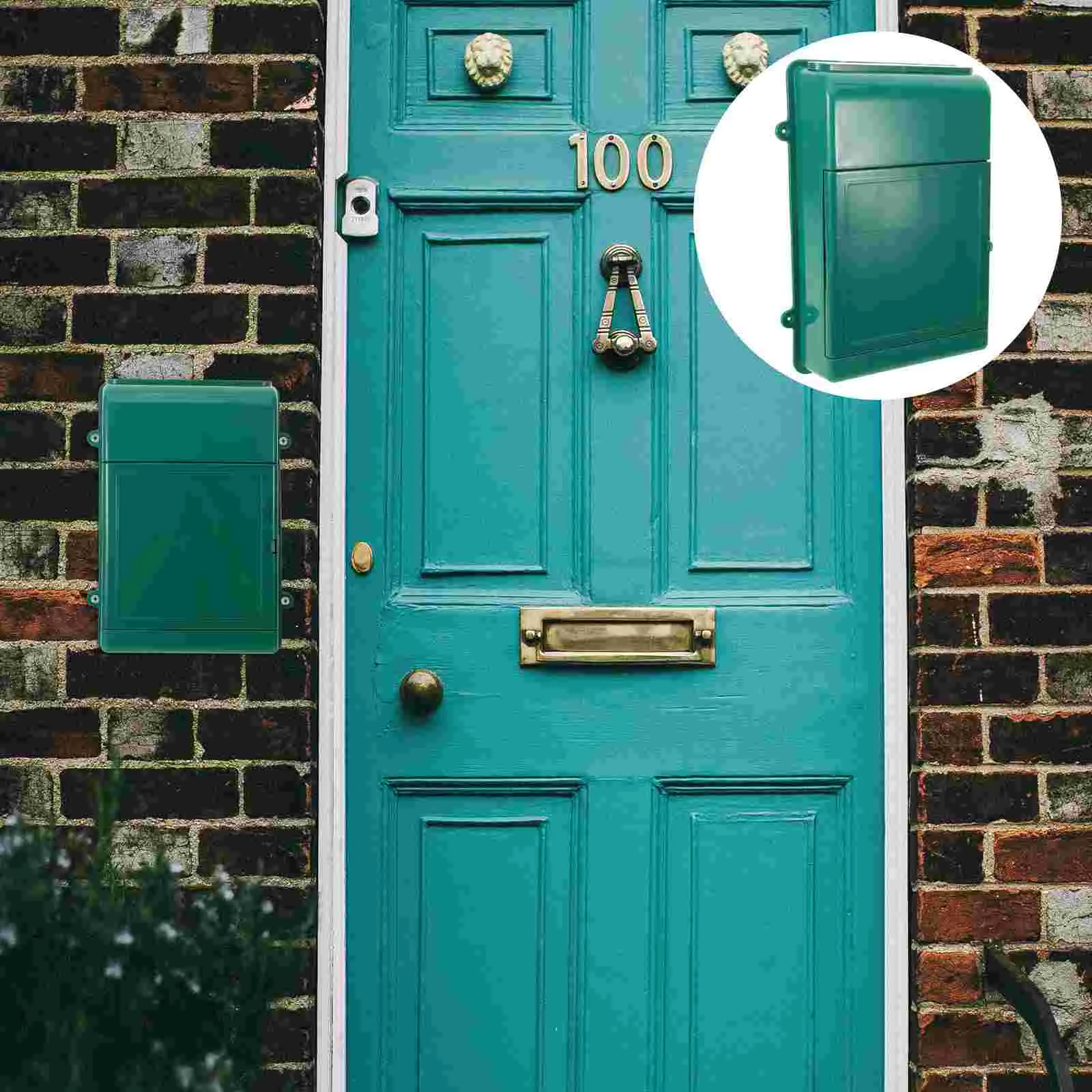 Почтовый ящик Настенное крепление Коллекция Пластик Простой стиль Открытый офис