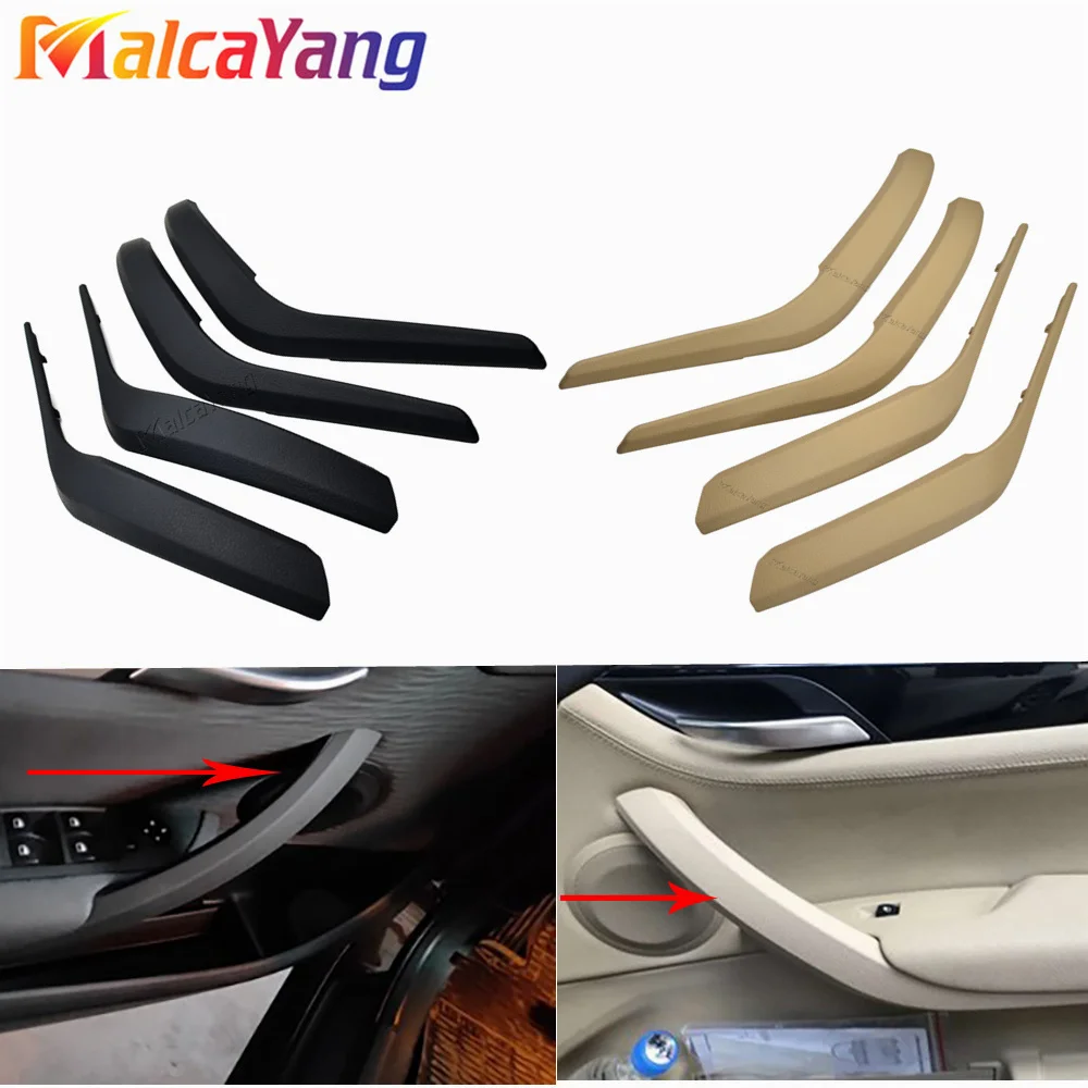 Набор накладок на внутреннюю ручку автомобиля, подлокотник для внутренней двери, накладка на панель для Bmw X1 E84 2010 2011 2012 2013 2014 2015 2016 Набор накладок на внутреннюю ручку автомобиля, подлокотник для внутренней двери, накладка на панель для Bmw X1 E84 2010 2011 2012 2013 2014 2015 2016