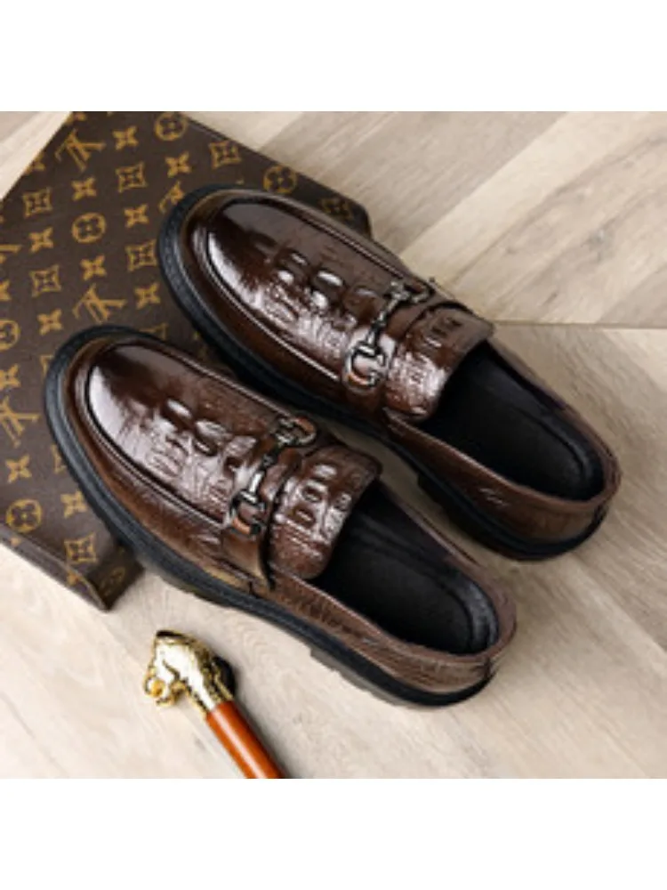 ENLEN BENNA Высококачественные зимние мужские ботинки из натуральной кожи с