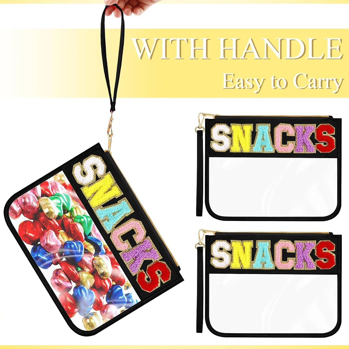 YANZAI Прозрачная Косметичка Для Женщин Модный Нейлоновый Чехол Макияжа Из ПВХ В