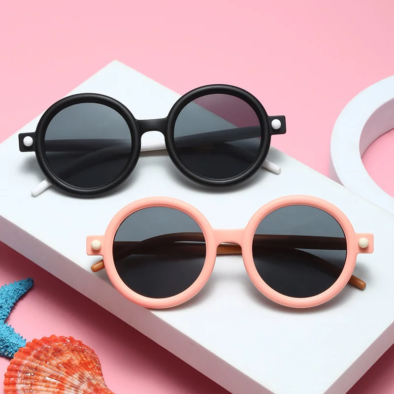 

Personalized fashionable children's glasses New style boys and girls children's sunglasses baby sunglasses sun shading