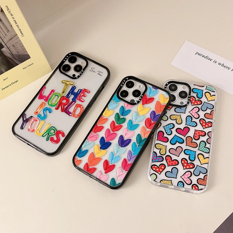 

Противоударный мягкий акриловый прозрачный чехол-накладка для iPhone 13 12 11 Pro Max