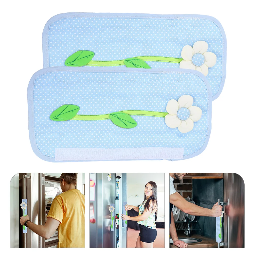 

Handle Cover Door Covers Refrigerator Appliance Freezer Kitchen Fridge Oven Protector Microwave Decorative Dishwasher Decor