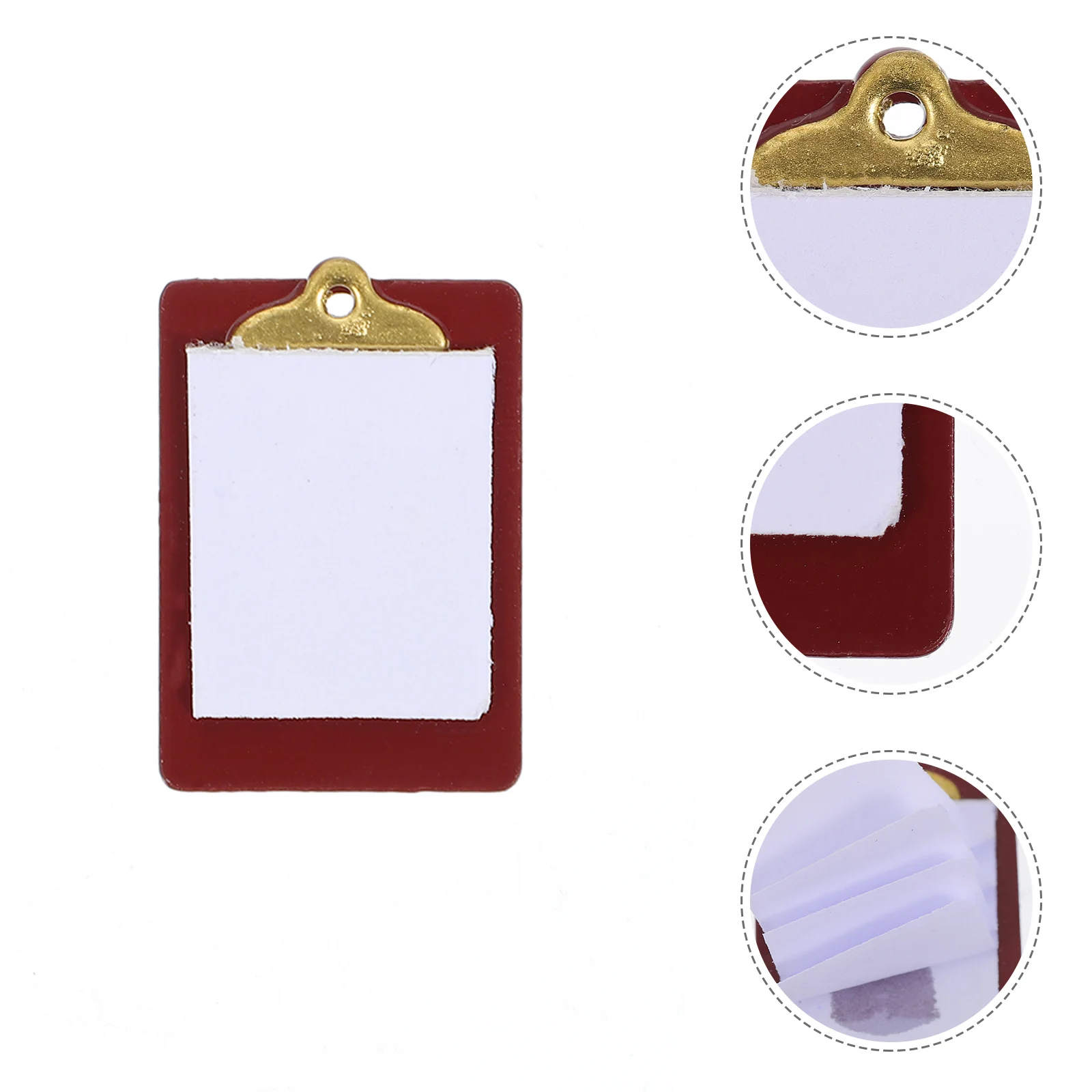 

Paper Mini Clipboard House Supplies Play Clipboards Accessories Classroom File Role Notepads Bedroom Kidstoys Decoration School
