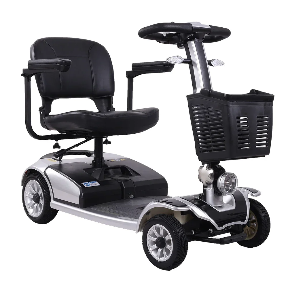 Электрический складной скутер для пожилых людей с ограниченными возможностями