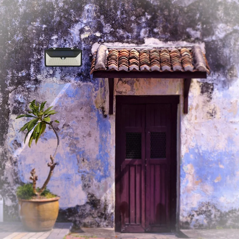 Promotion! 102 LED Solar Light Human Body Sensor Lamp IP65 Outdoor Automatic Adjust Brightness Garden Street |